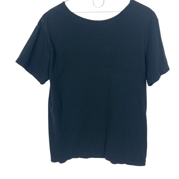 Vintage Style Devils Harvest Marijuana Graphic Tee M L Black Cut Neck Grunge - Picture 4 of 6